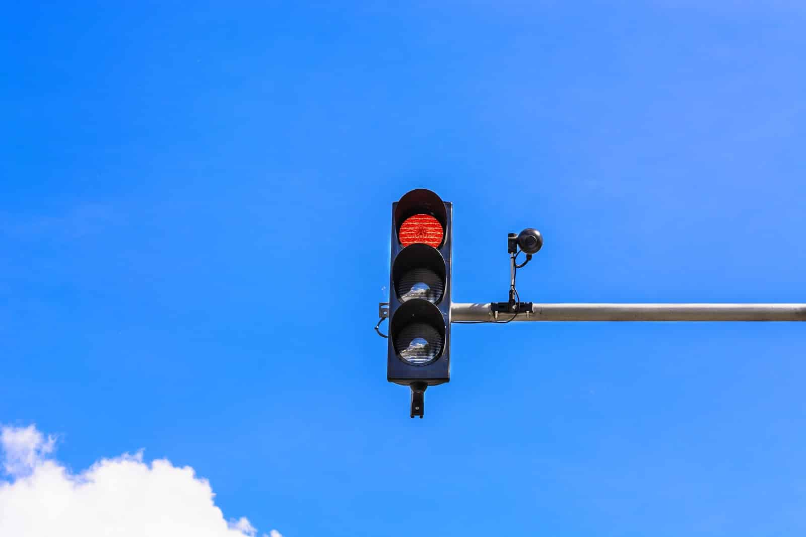 how much is a red light camera ticket