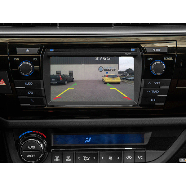 how to wire backup camera