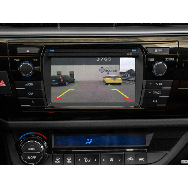 how to wire a backup camera