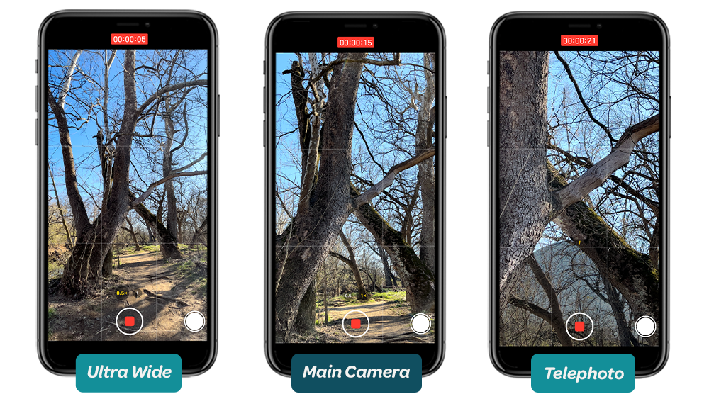 how to change camera settings on iphone