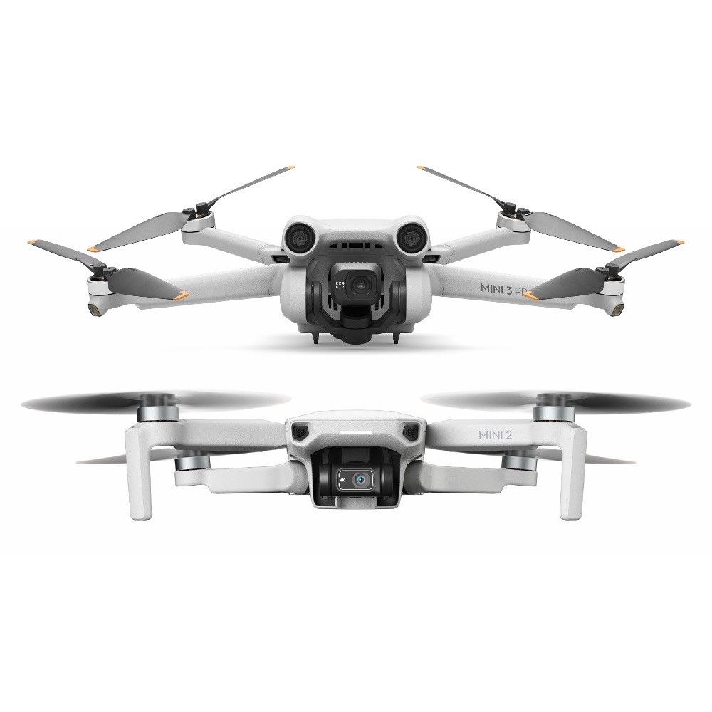 DJI Mini 2 and the DJI Mini 3 Pro